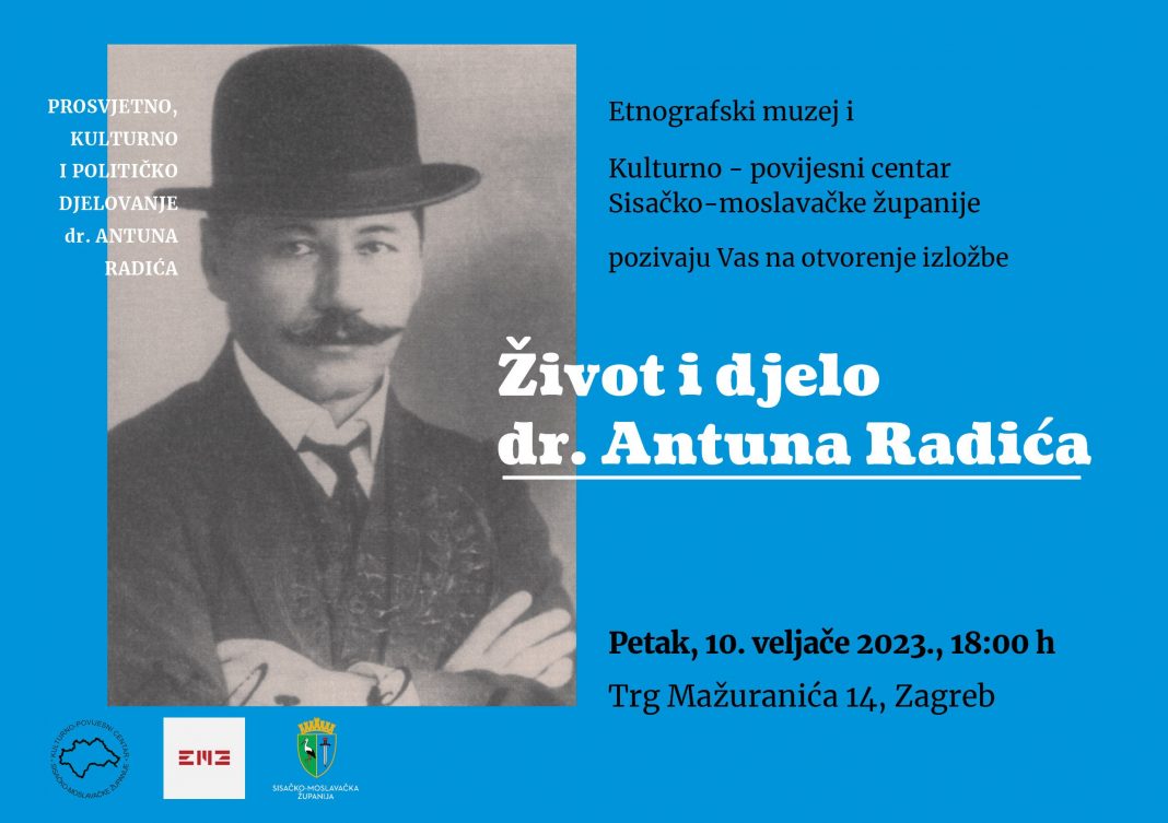 Pozivnica izlozba Antun Radic