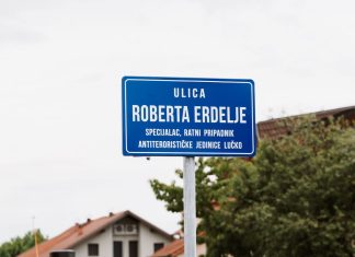 U Strmcu otkrivena Ulica Roberta Erdelje