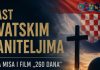 Jakovlje odaje počast hrvatskim braniteljima: Sveta misa i projekcija filma „260 dana“
