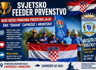 ŠRD “Šaran” Zaprešić na Svjetskom feeder prvenstvu: Zaprešićki ribolovci među najboljima na svijetu