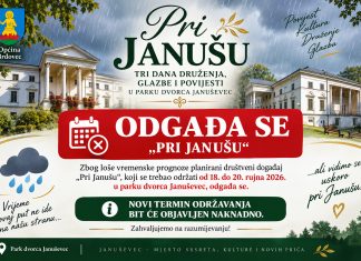 „Pri Janušu“ se odgađa zbog loše vremenske prognoze – novi termin bit će objavljen naknadno