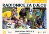 Mali kreativci na djelu: Besplatne radionice za djecu ove nedjelje na Trgu Ivana Pavla II. u Zaprešiću!